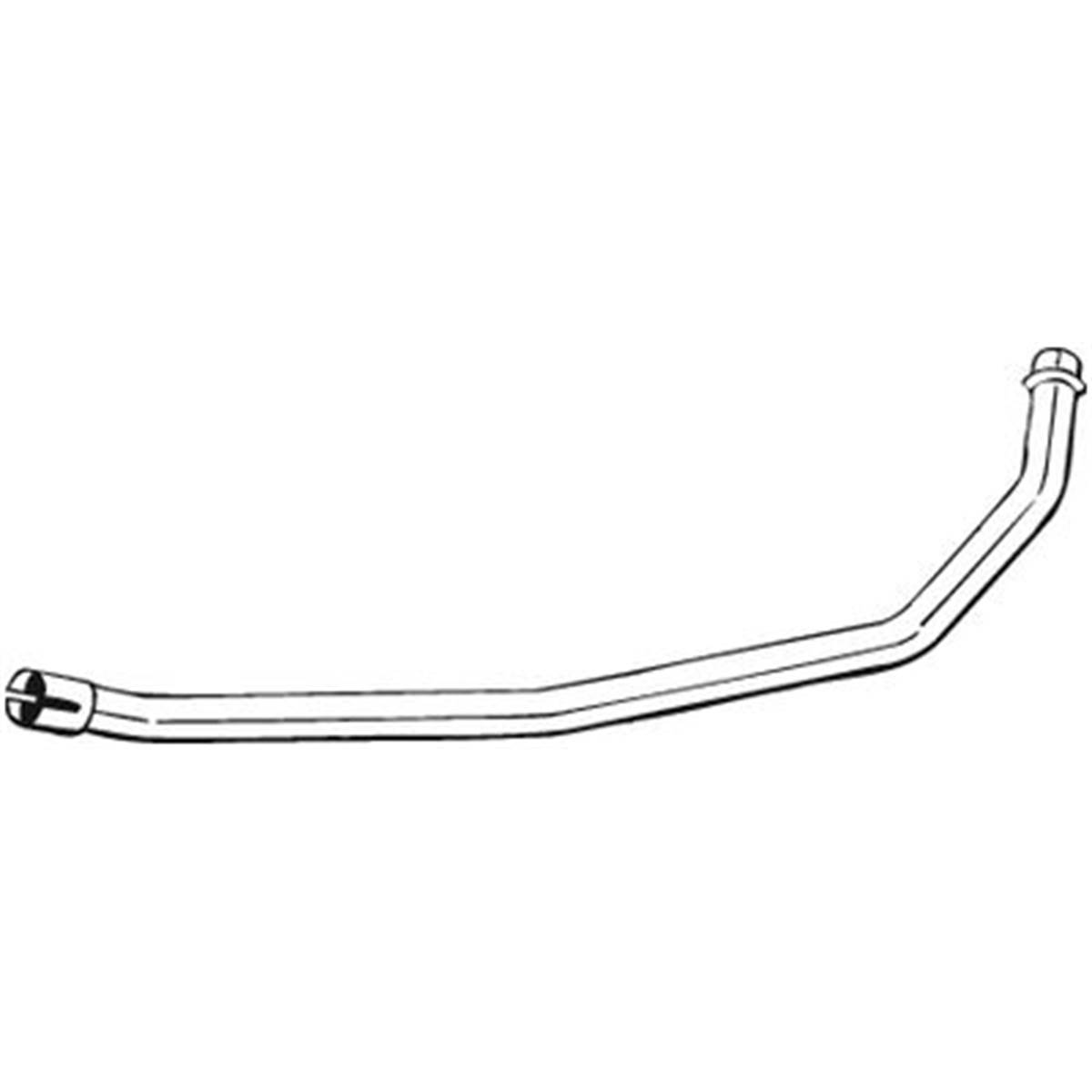 Tuyau D'échappement Bosal 884009