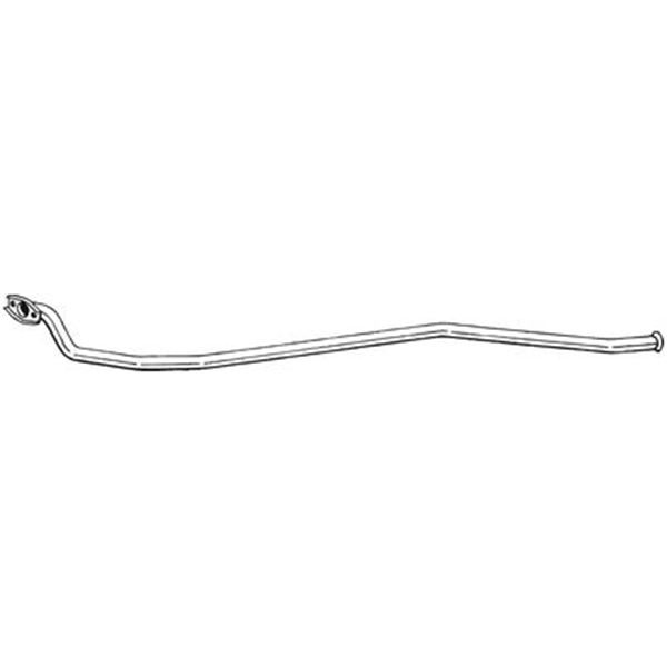 1 tuyau d'échappement Bosal 958805