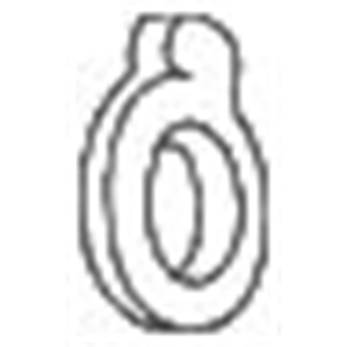 Silentbloc D'échappement Bosal 255807