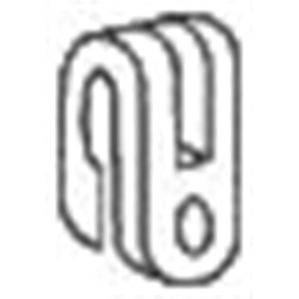 1 silentbloc d'échappement Bosal 255014