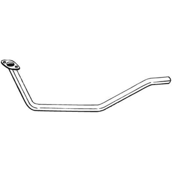1 tuyau d'échappement Bosal 883961