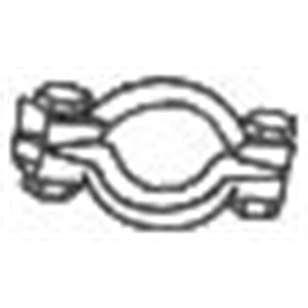 1 collier d'échappement Bosal 254387
