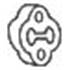 1 silentbloc d'échappement Bosal 255275