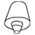 1 silentbloc d'échappement Bosal 255808