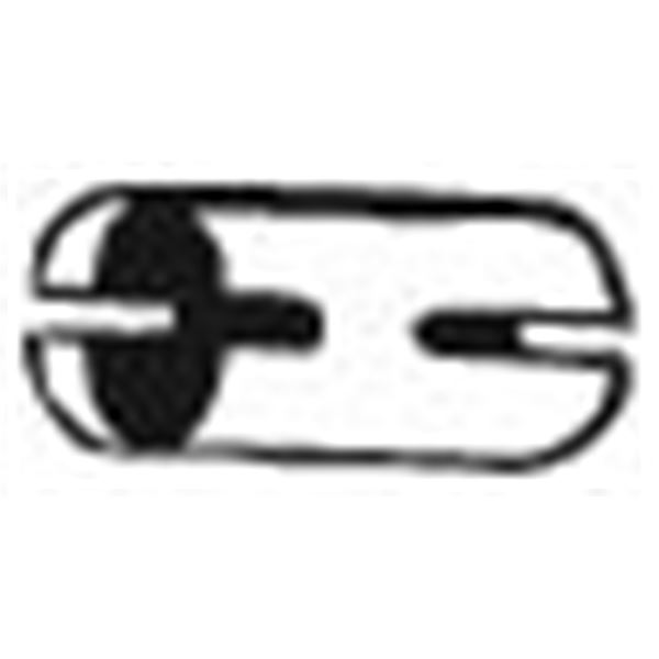 1 tube d'échappement Bosal 265617