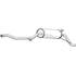 1 silencieux d'échappement arrière Bosal 283515