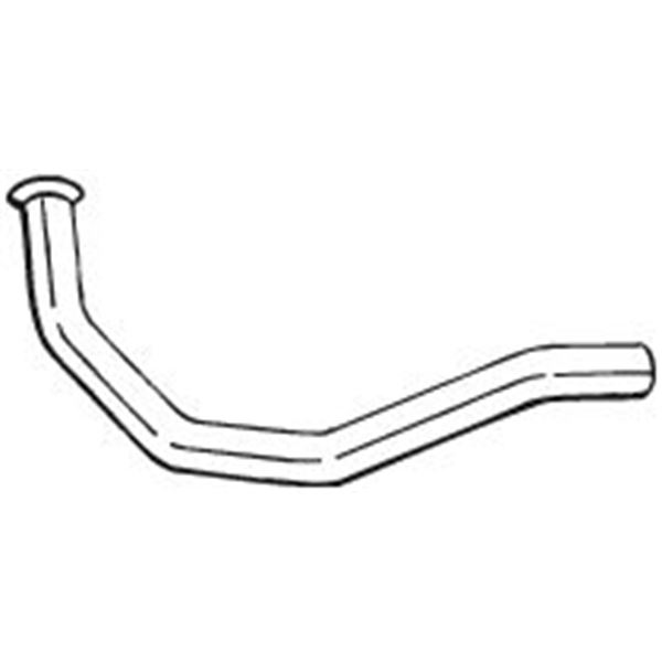 1 tuyau d'échappement Bosal 782465