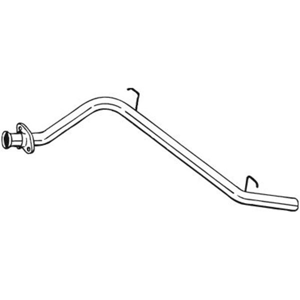 1 tuyau d'échappement Bosal 838179