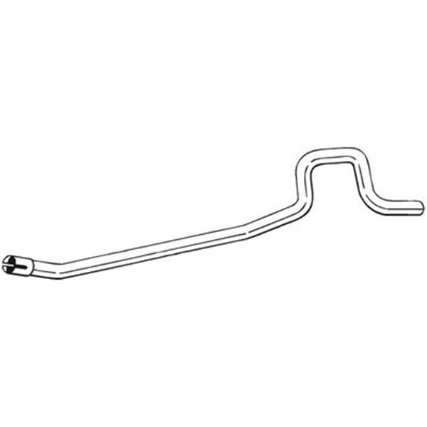 1 tuyau d'échappement Bosal 888179