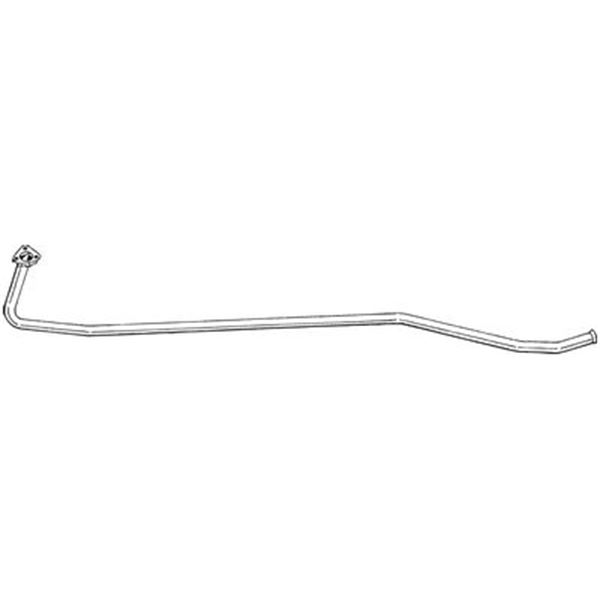 1 tuyau d'échappement Bosal 987527