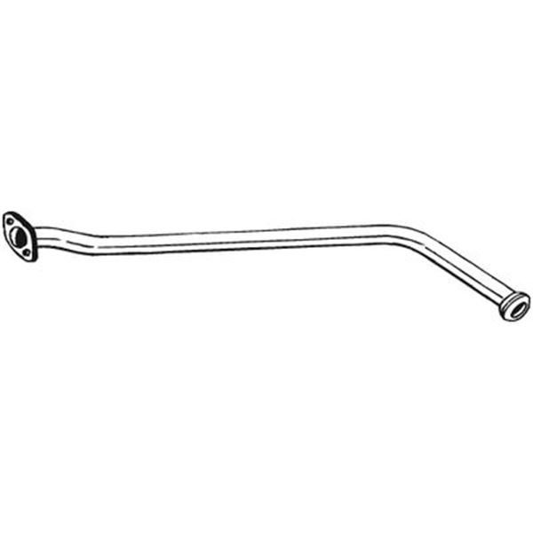 1 tuyau d'échappement Bosal 840419