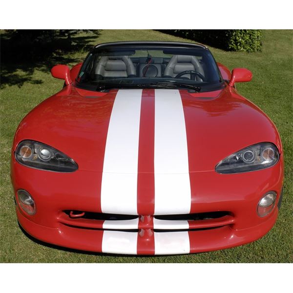 Sticker carrosserie bandeau large blanc Cadox