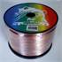Câble haut-parleurs transparent 4 mm²