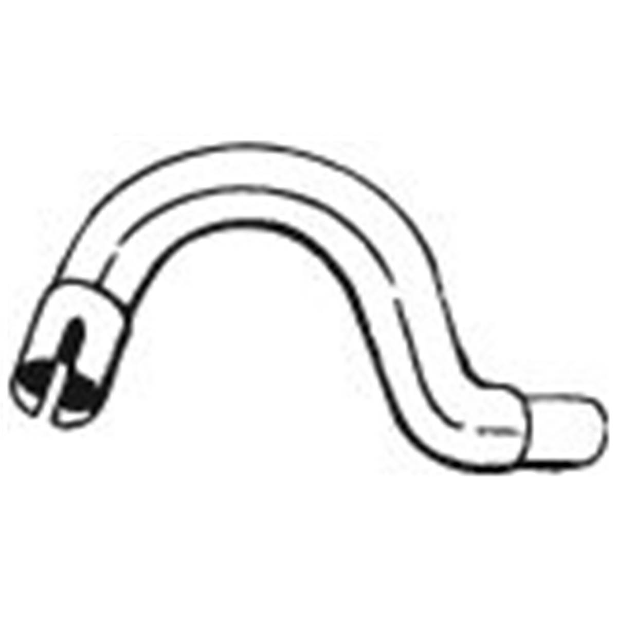 Tuyau D'échappement Bosal 733945