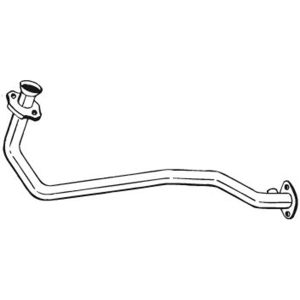 1 tuyau d'échappement Bosal 736281