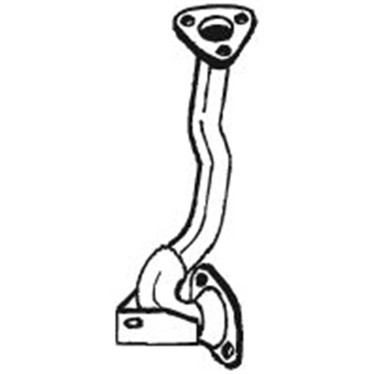 Tuyau D'échappement Bosal 739003