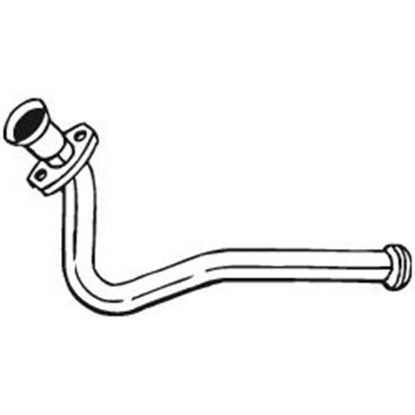 1 tuyau d'échappement Bosal 789217