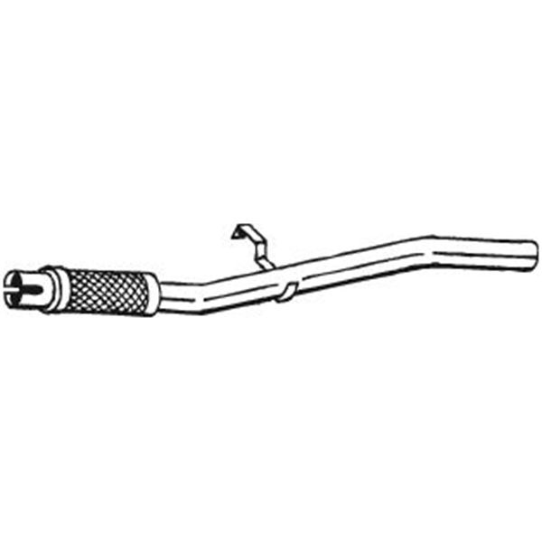 1 tuyau d'échappement Bosal 825219