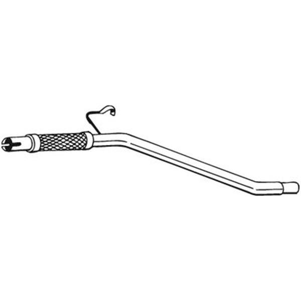1 tuyau d'échappement Bosal 835179