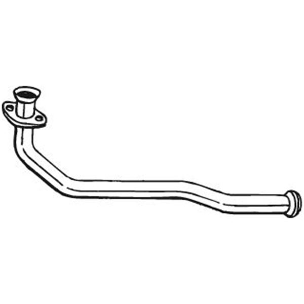 1 tuyau d'échappement Bosal 838213
