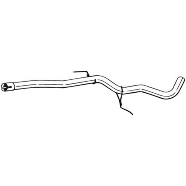 1 tuyau d'échappement Bosal 868541