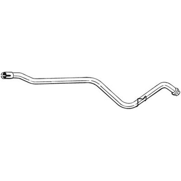 1 tuyau d'échappement Bosal 887149