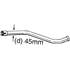 1 tuyau d'échappement Bosal 889150