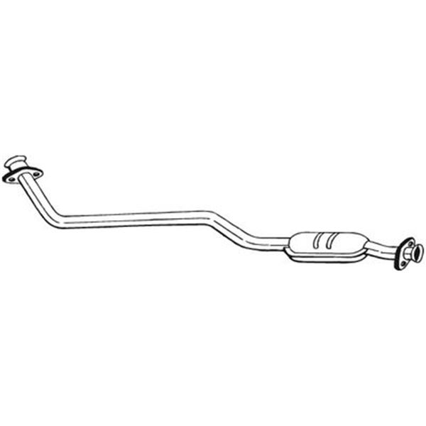 1 silencieux d'échappement avant Bosal 282167