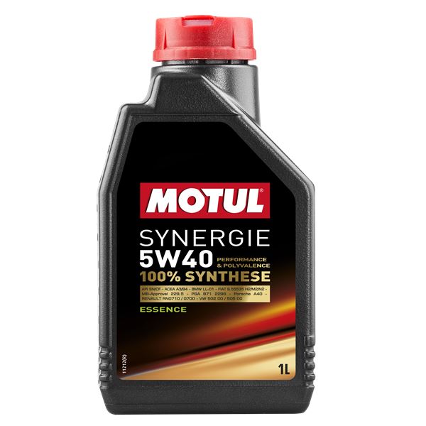 Huile moteur MOTUL Synergie Essence 5W40 1L