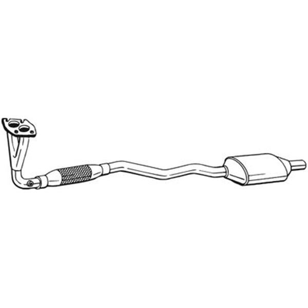 1 catalyseur Bosal 099638