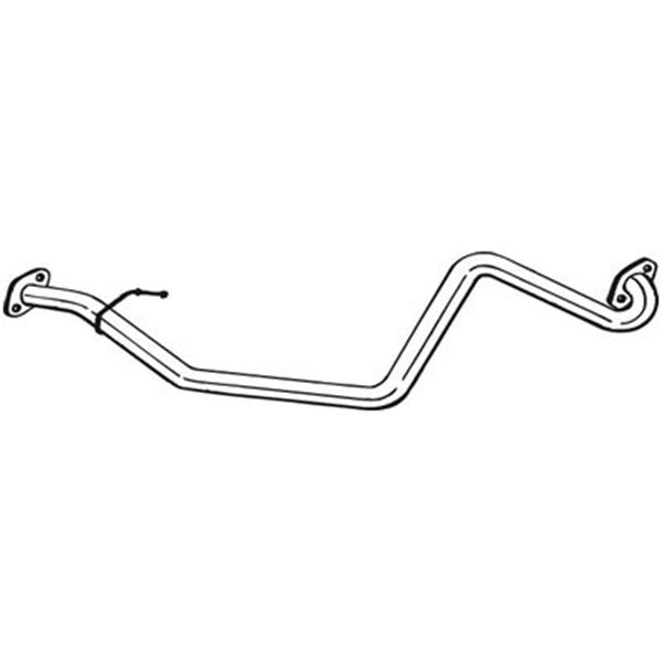 1 tuyau d'échappement Bosal 451213