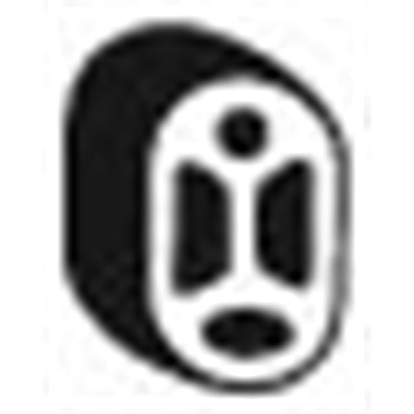 1 silentbloc d'échappement Bosal 255033