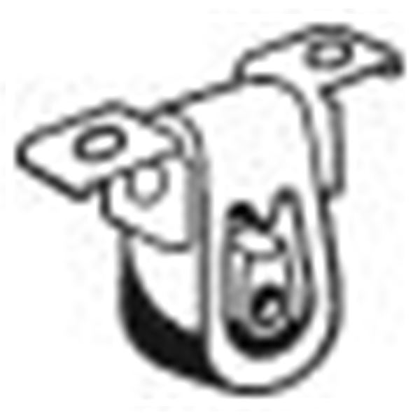 1 silentbloc d'échappement Bosal 255034