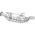 1 silencieux d'échappement arrière Bosal 185109