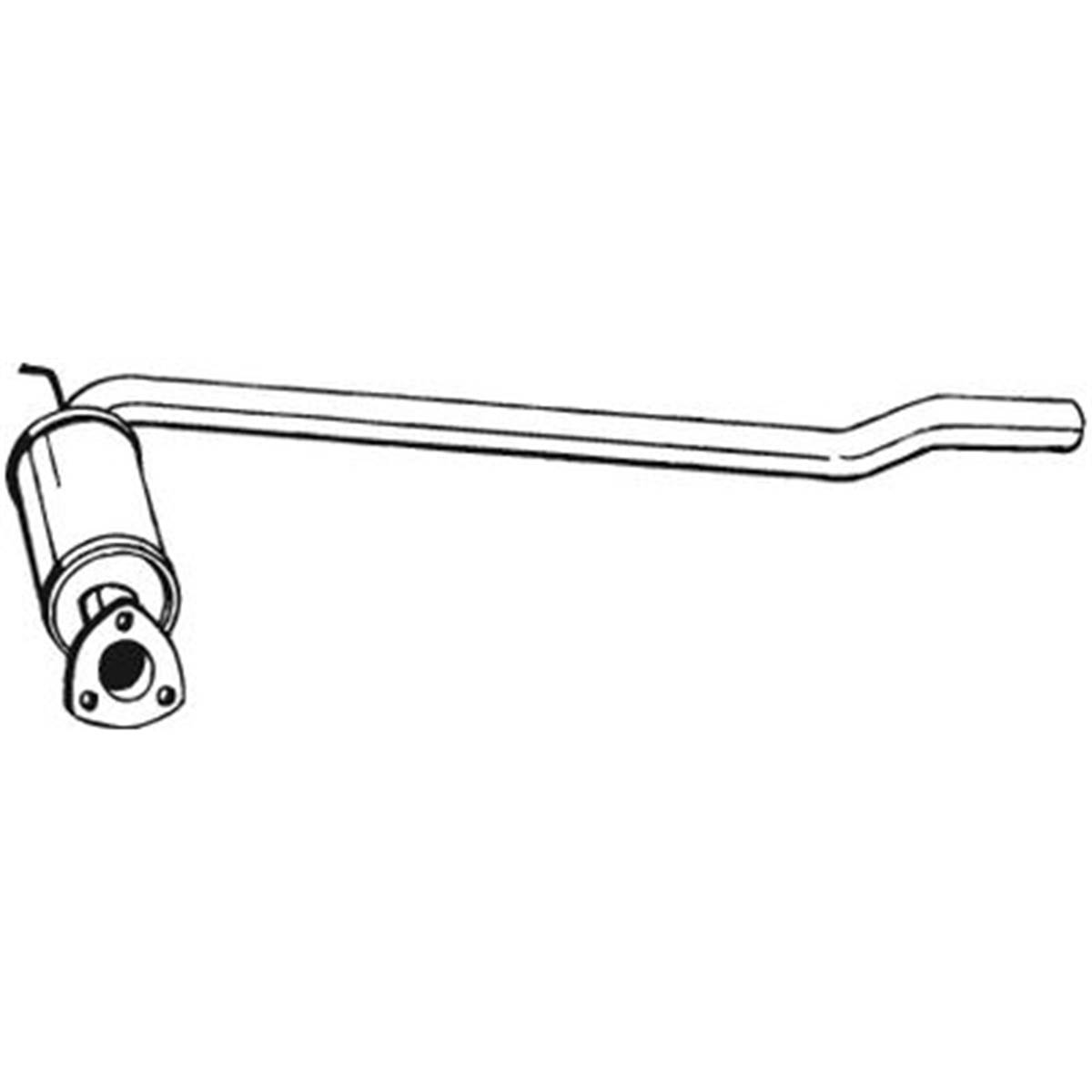 Silencieux D'échappement Intermédiaire Bosal 233113