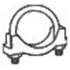 1 collier d'échappement M10 Bosal 250155