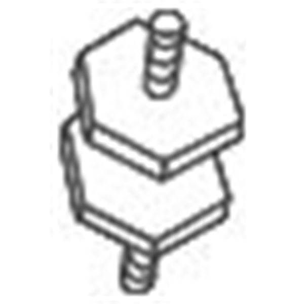 1 silentbloc d'échappement Bosal 255015