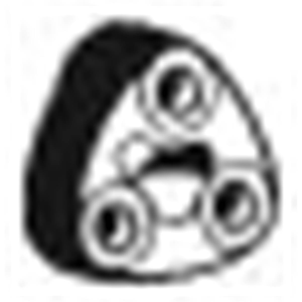 Silentbloc D'échappement Bosal 255031