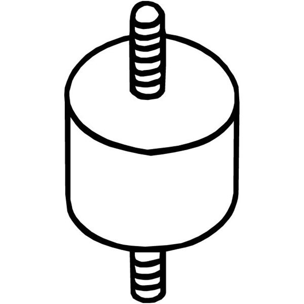 1 silentbloc d'échappement Bosal 255517