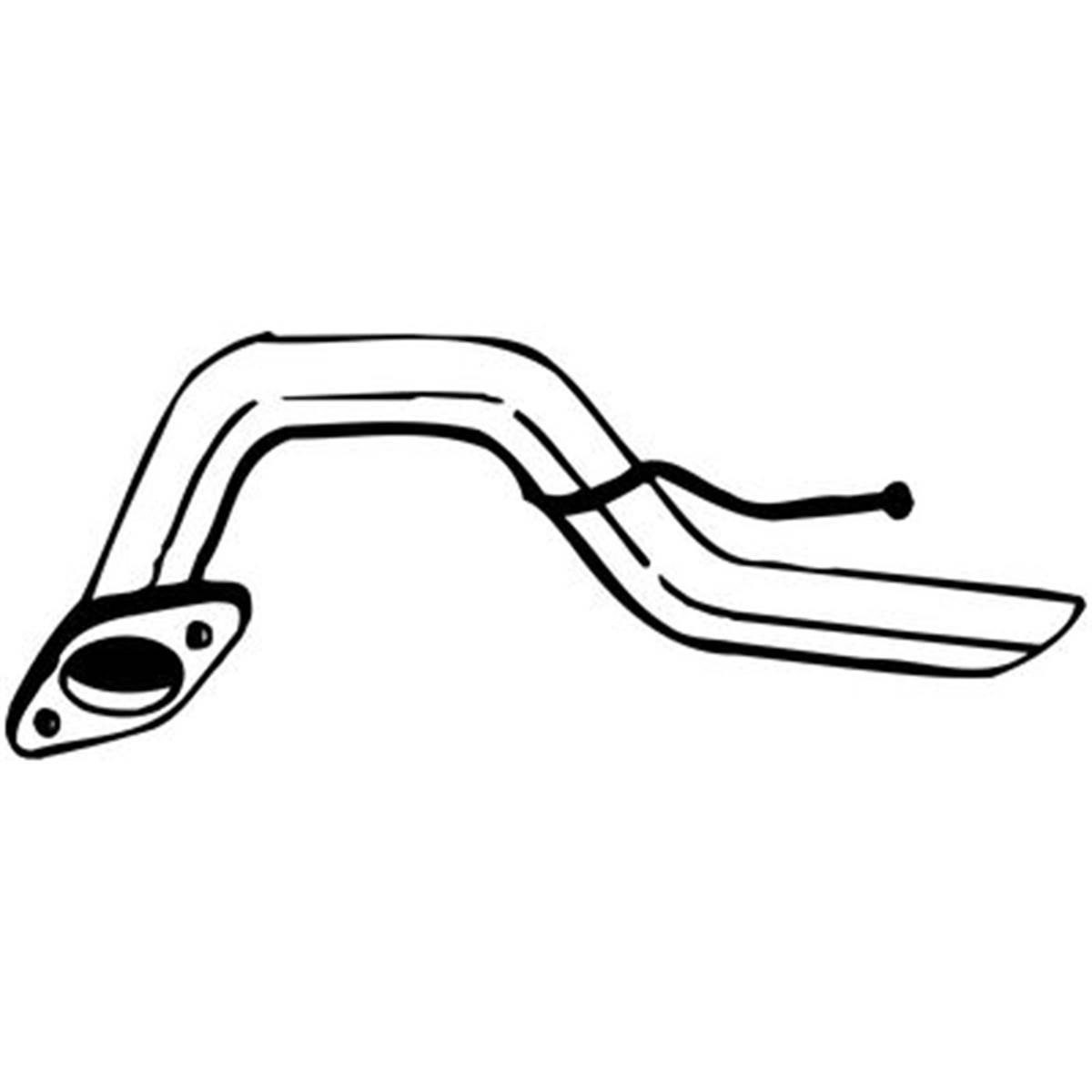 Tuyau D'échappement Bosal 351783
