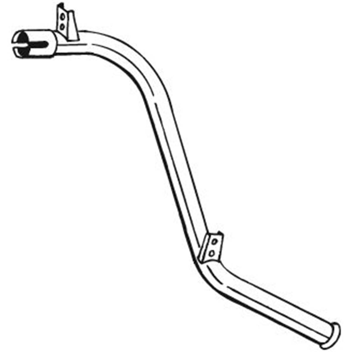 Tuyau D'échappement Bosal 438369