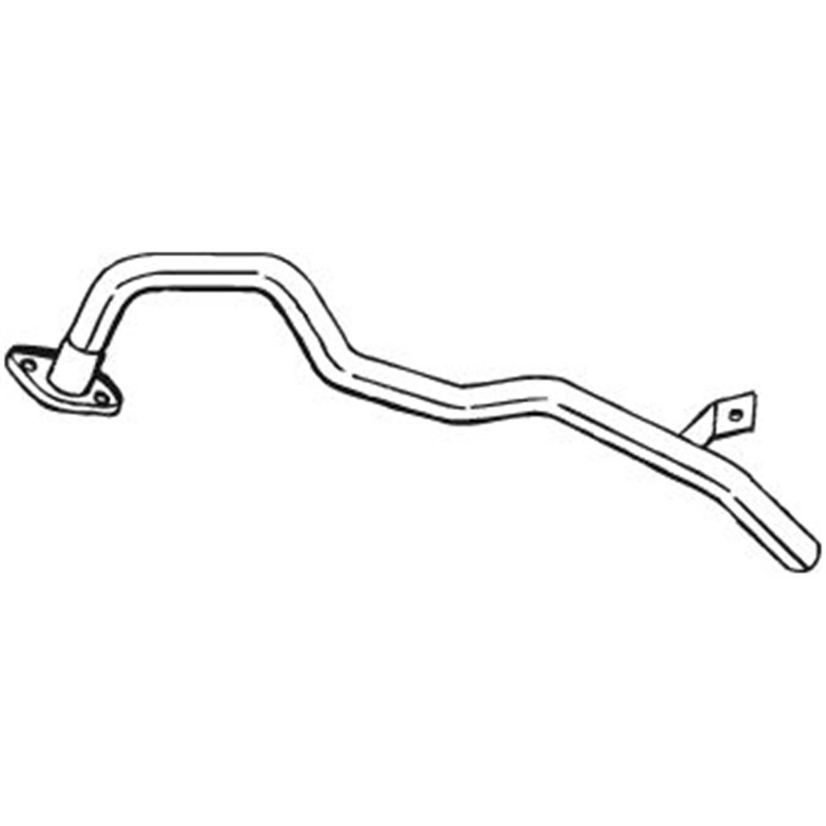 Tuyau D'échappement Bosal 439109