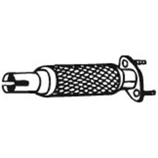 1 tuyau d'échappement Bosal 717877