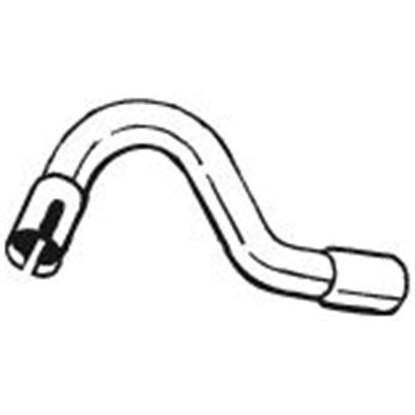 1 tuyau d'échappement Bosal 738025