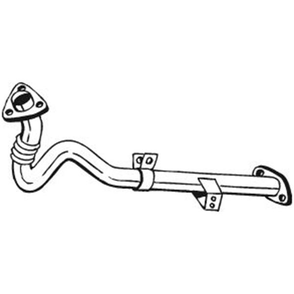 1 tuyau d'échappement Bosal 770587