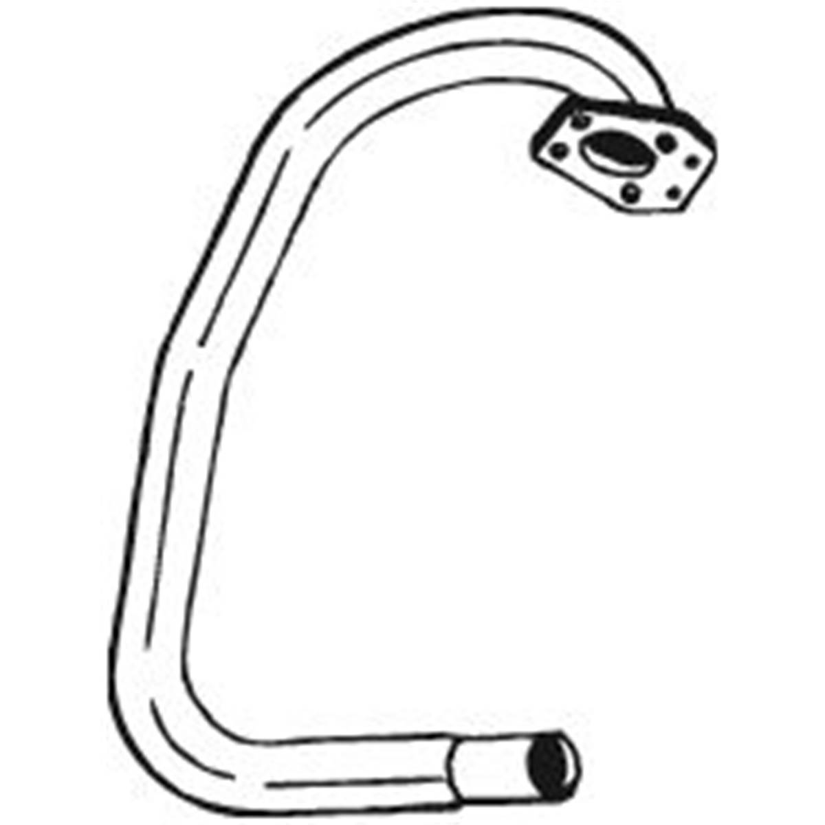 Tuyau D'échappement Bosal 785497