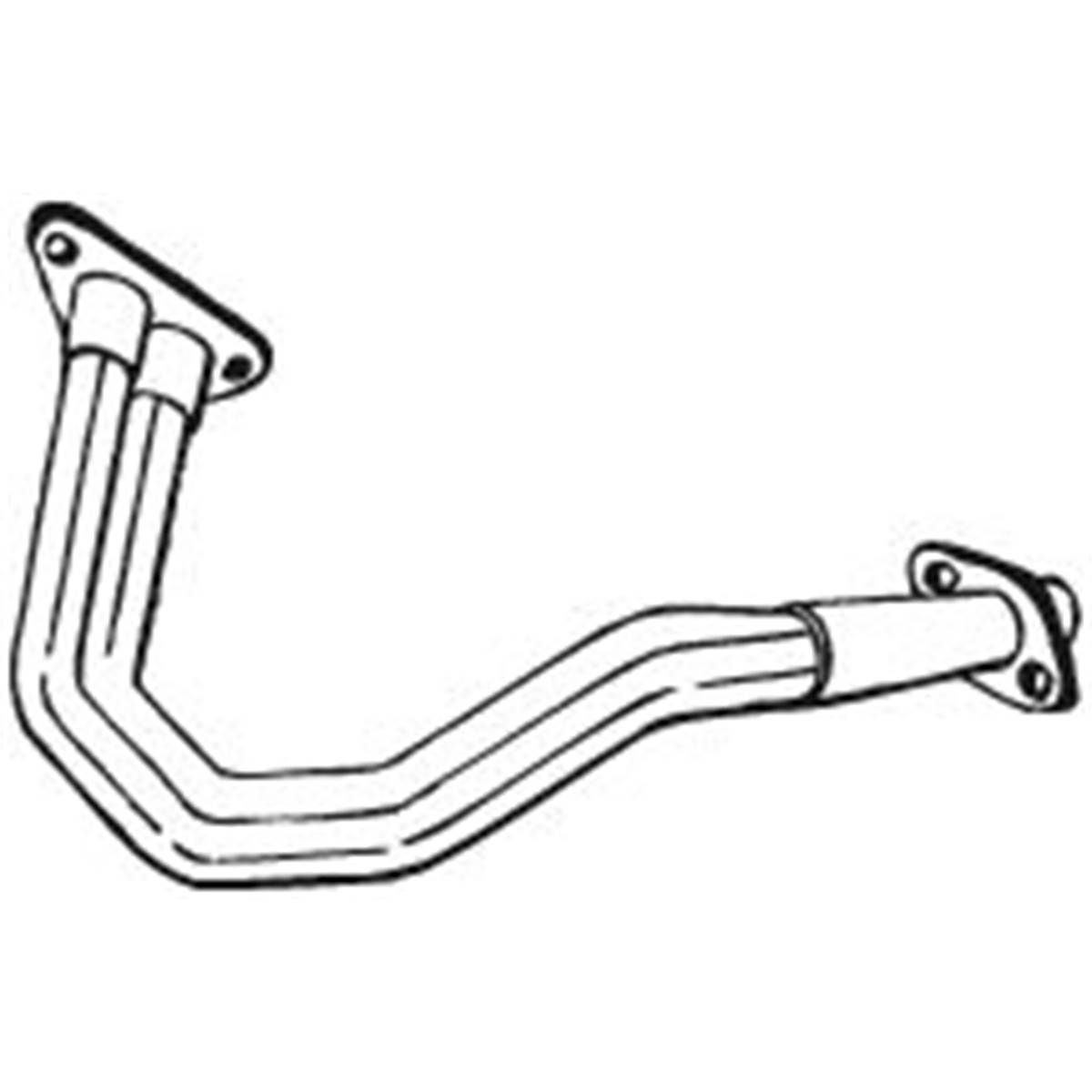 Tuyau D'échappement Bosal 786079