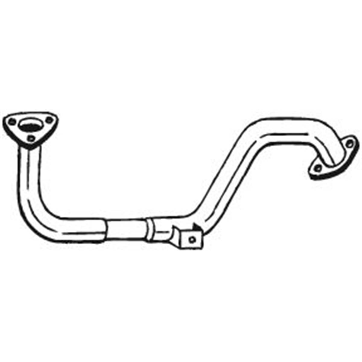Tuyau D'échappement Bosal 787255