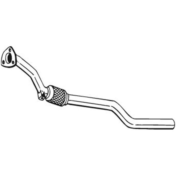 1 tuyau d'échappement Bosal 820167