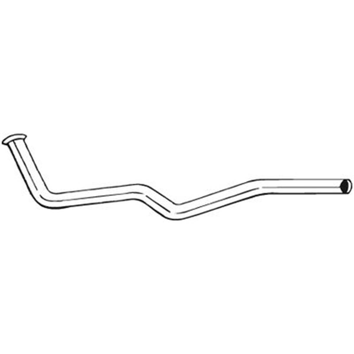 Tuyau D'échappement Bosal 829001
